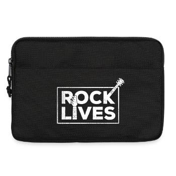 Rock Lives Bold Statement Design - Laptop bag 13" - black - Front