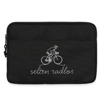 selten radlos radfahren radsport rad fahrradkurie - Laptoptasche 13" - Schwarz - Vorne