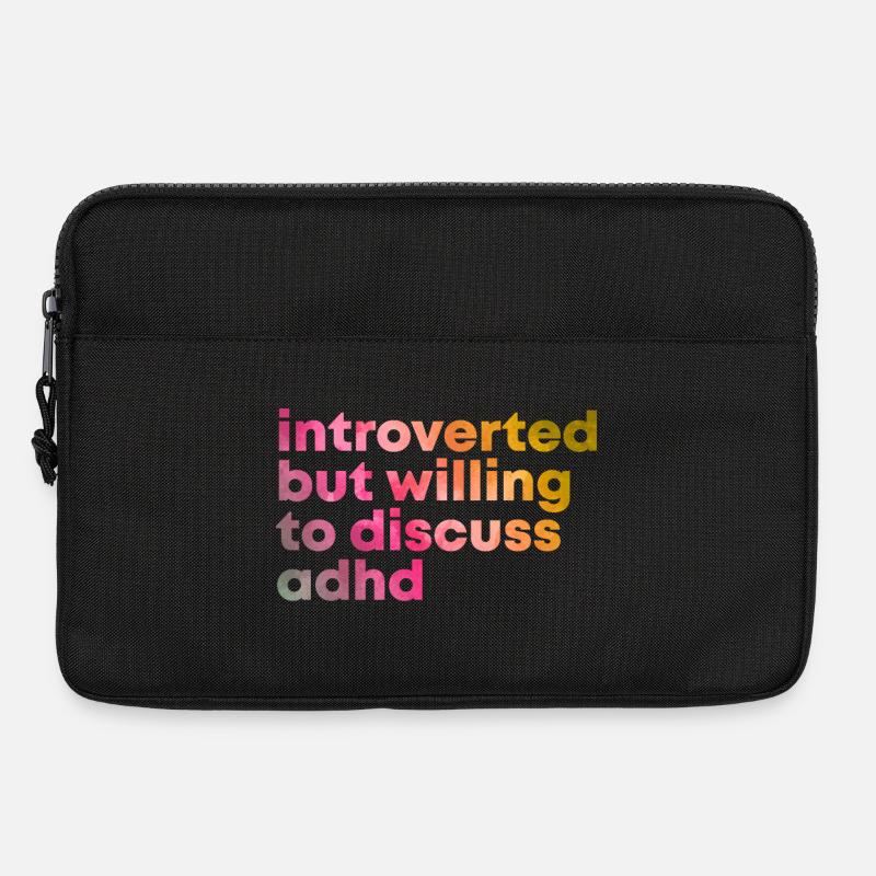 ADHS - Laptoptasche 13" - Schwarz