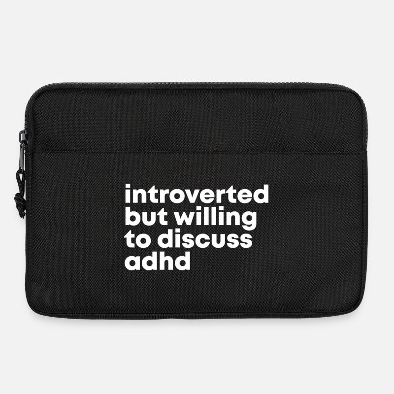 ADHS - Laptoptasche 13" - Schwarz