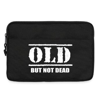 Alt, aber nicht tot - Laptoptasche 13" - Schwarz - Vorne
