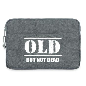 Alt, aber nicht tot - Laptoptasche 13" - Grau meliert - Vorne