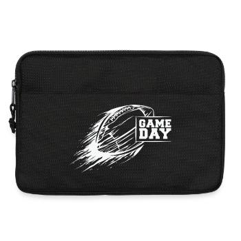 american football - Game Day Illustration - Laptop bag 13" - black - Front