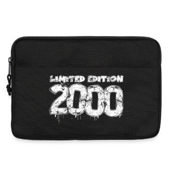 Edition limitée Année de naissance 2000 Anniversaire Rétro - Sacoche pour ordinateur portable 13 pouces - noir - Devant