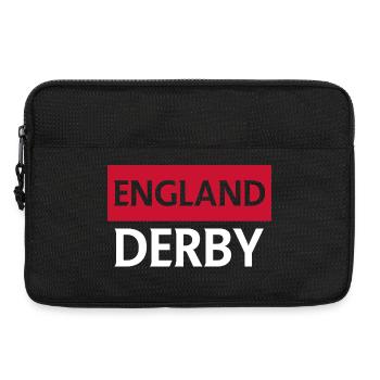 Derby anglais design rétro - Sacoche pour ordinateur portable 13 pouces - noir - Devant