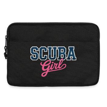 Scuba Girl Design - Laptoptasche 13" - Schwarz - Vorne