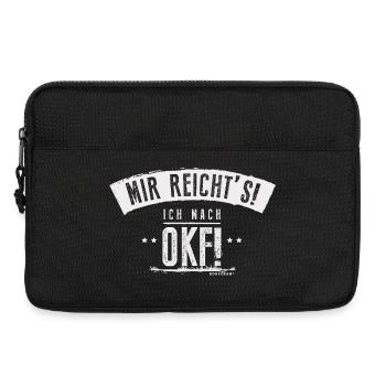 Ortskontrollfahrt OKF Dorfleben  - Laptoptasche 13" - Schwarz - Vorne
