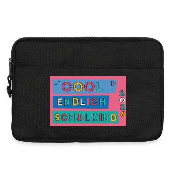 Finally a schoolchild - Laptop bag 13" - black - Front