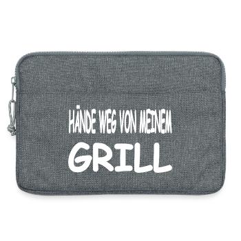 Grill - Laptoptasche 13" - Grau meliert - Vorne