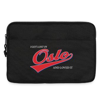 Ich habe mich in Oslo verlaufen und es geliebt – Nordisches Reisen - Laptoptasche 13" - Schwarz - Vorne