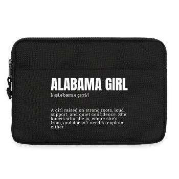 Alabama Girl: Strong Roots - Laptop bag 13" - black - Front