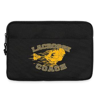 Entraîneur de crosse en flammes Dynamic Sports Graphic Tee - Sacoche pour ordinateur portable 13 pouces - noir - Devant