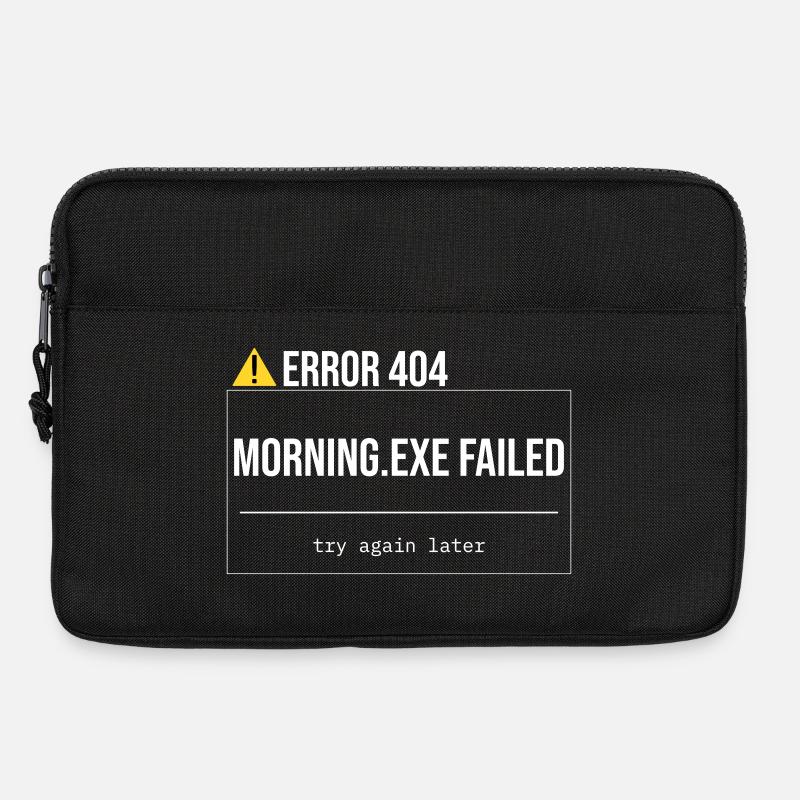Error 404 - Morning.exe wurde nicht geladen - Laptoptasche 13" - Schwarz