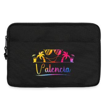 Valencia Beach Colors - Laptop bag 13" - black - Front