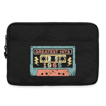 Millésime 1965 - Sacoche pour ordinateur portable 13 pouces - noir - Devant