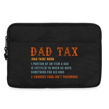 T-shirt de définition de la taxe pour les pères - Sacoche pour ordinateur portable 13 pouces - noir - Devant