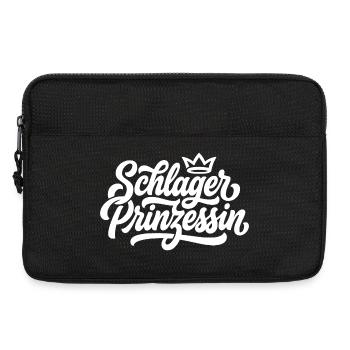 Schlager Prinzessin - Laptoptasche 13" - Schwarz - Vorne