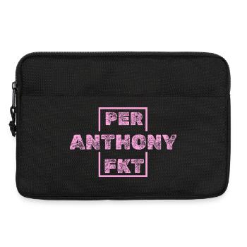 Einzigartig Anthony - Laptoptasche 13" - Schwarz - Vorne