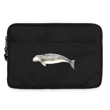 vache marine - - dugongs vache marine. marine vache - Sacoche pour ordinateur portable 13 pouces - noir - Devant