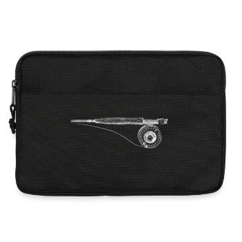 canne à pêche - Sacoche pour ordinateur portable 13 pouces - noir - Devant