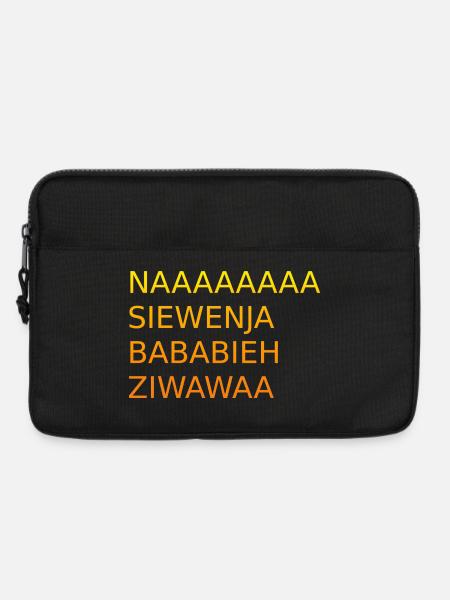 Naaaasiewenja-bababieh-ziwawaa - Laptoptasche 13" - Schwarz