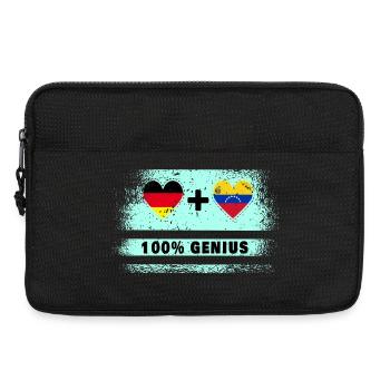 Allemagne et Venezuela Genial / Cadeau - Sacoche pour ordinateur portable 13 pouces - noir - Devant