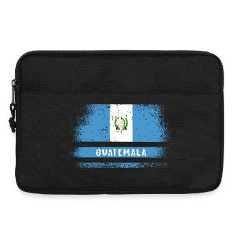 Guatemala flag - Laptop bag 13" - black - Front