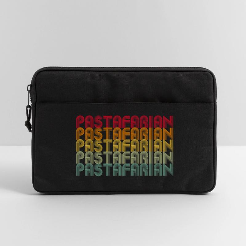 Rainbow Font Stack Pattern Laptop bag 13"