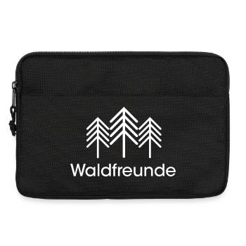 Waldfreunde Bäume Symbol Logo icon Gemeinschaft - Laptoptasche 13" - Schwarz - Vorne