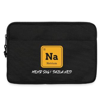 na - more sog i dazua ned, NO, periodic table - Laptop bag 13" - black - Front