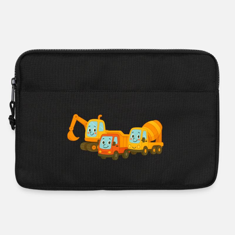 Baustelle - Laptoptasche 13" - Schwarz