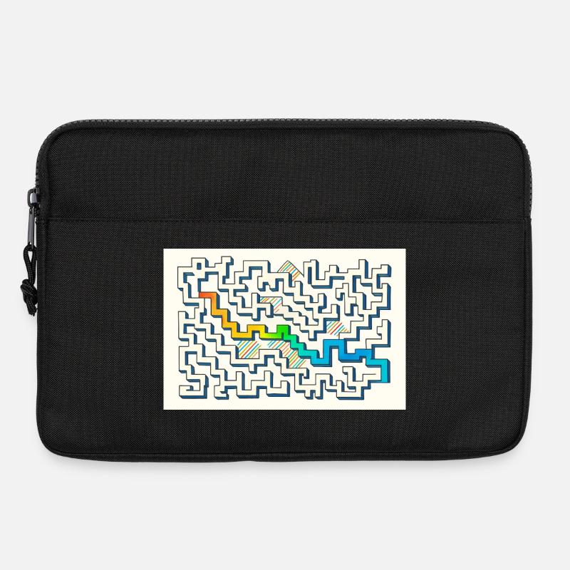Follow the Path - Laptoptasche 13" - Schwarz