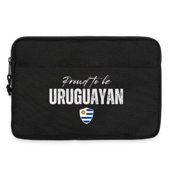 Ich liebe Uruguay, uruguayischen Stolz - Laptoptasche 13" - Schwarz - Vorne