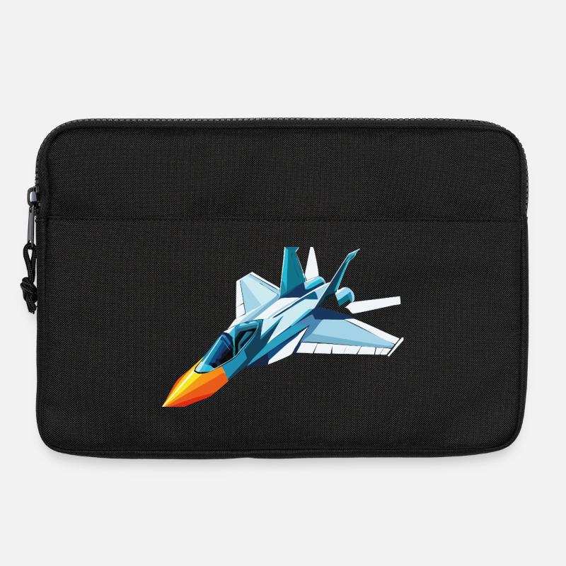 Düsenjäger - Laptoptasche 13" - Schwarz