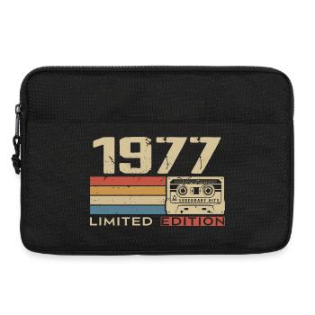 Legenden 1977 Jahrgang 1977 Jubiläum Jahrgang 1977 - Laptoptasche 13" - Schwarz - Vorne