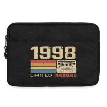 Legenden 1998 Jahrgang 1998 Jubiläum Jahrgang 1998 - Laptoptasche 13" - Schwarz - Vorne