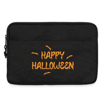 T-shirt joyeux Halloween - Sacoche pour ordinateur portable 13 pouces - noir - Devant