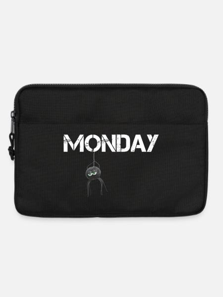 Monday Spider - Laptoptasche 13" - Schwarz