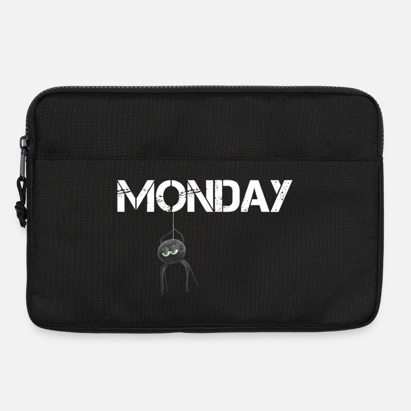 Monday Spider - Laptoptasche 13" - Schwarz