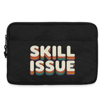 Skill Issue - Funny Gen Alpha Memes - Laptop bag 13" - black - Front