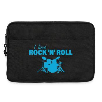Rock and Roll - Laptop bag 13" - black - Front