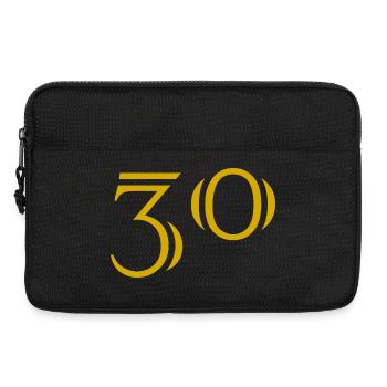 30. 30 YEARS. 30th ANNIVERSARY. 30 YEARS ANNIVERSARY. - Laptop bag 13" - black - Front