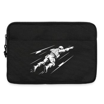 Astronaut in space - Laptop bag 13" - black - Front