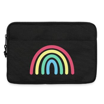 Rainbow - Laptop bag 13" - black - Front