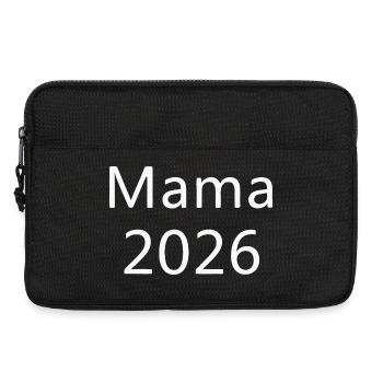 Mama 2026 - Laptoptasche 13" - Schwarz - Vorne