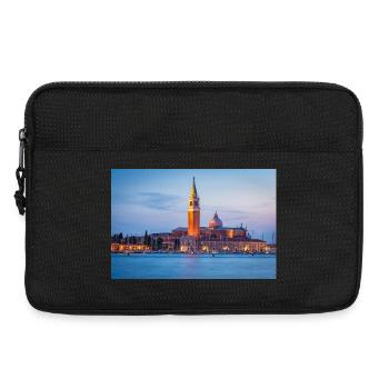 San Giorgio Maggiore am Abend - Laptoptasche 13" - Schwarz - Vorne