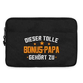 Ce super papa appartient à un cadeau pour la fête des pères - Sacoche pour ordinateur portable 13 pouces - noir - Devant