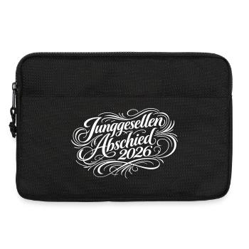 Junggesellen Abschied 2026 Jga - Laptoptasche 13" - Schwarz - Vorne