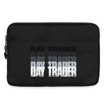 Day Trader Stock Market Stock Market Trader - Laptop bag 13" - black - Front
