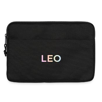 Pastel Leo Gradient Zodiac - Laptop bag 13" - black - Front